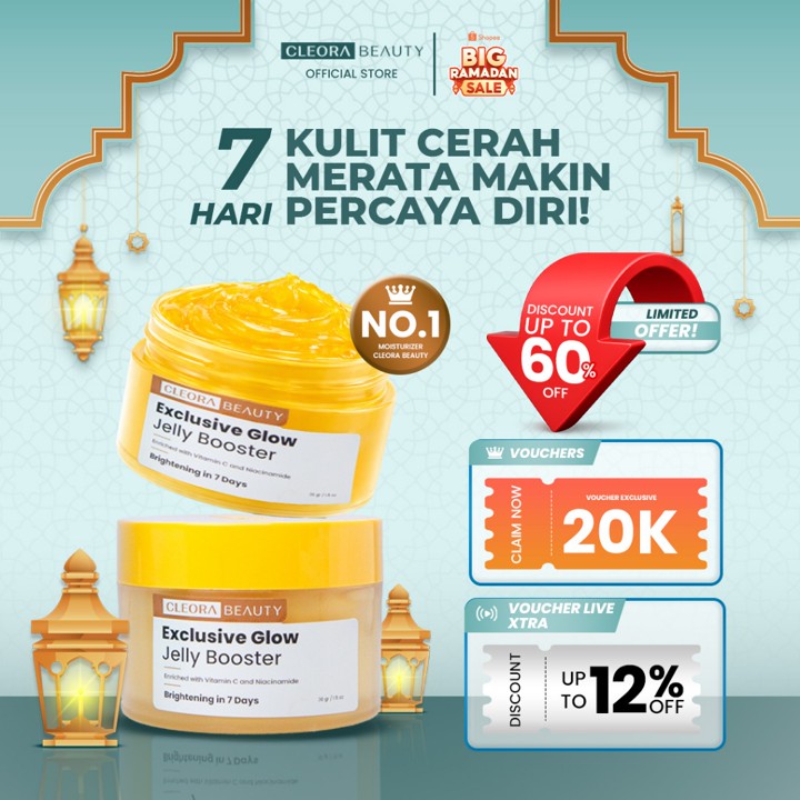 [TERLARIS] Cleora Exclusive Glow Jelly Booster Moisturizer |