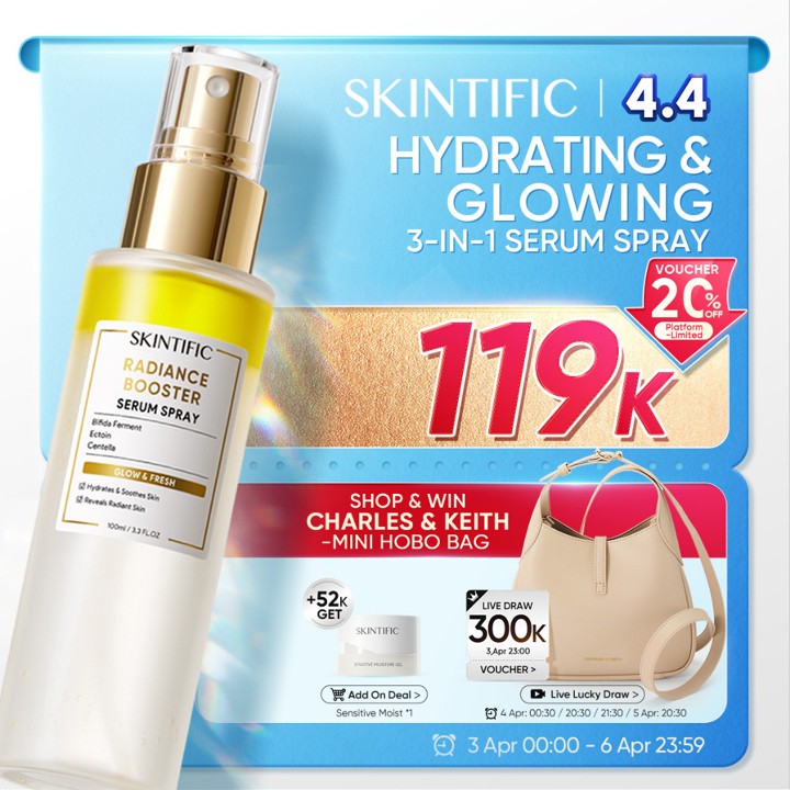 SKINTIFlC - Instant Glowing First Serum Spray 100ml | Radian