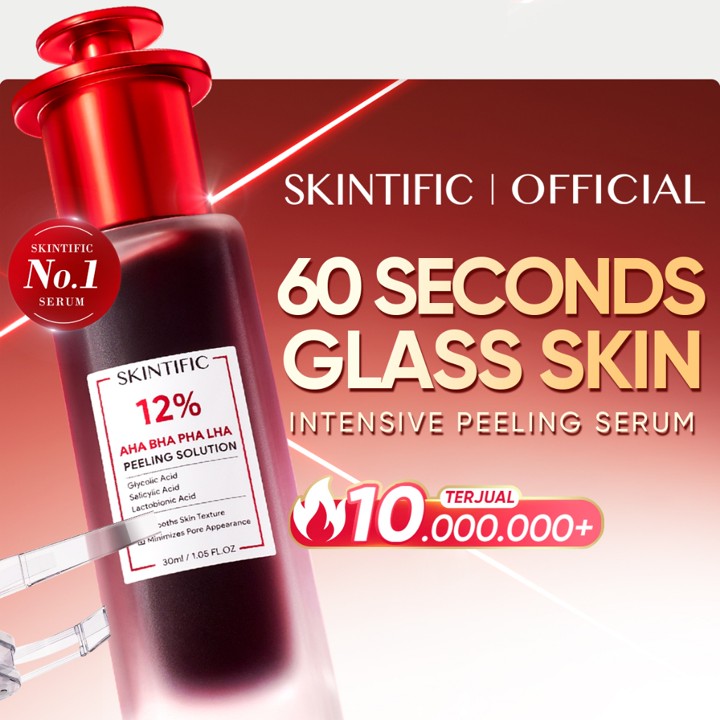 SKINTIFIC – 12% Acid Peeling Solution Glowing Serum Essence 