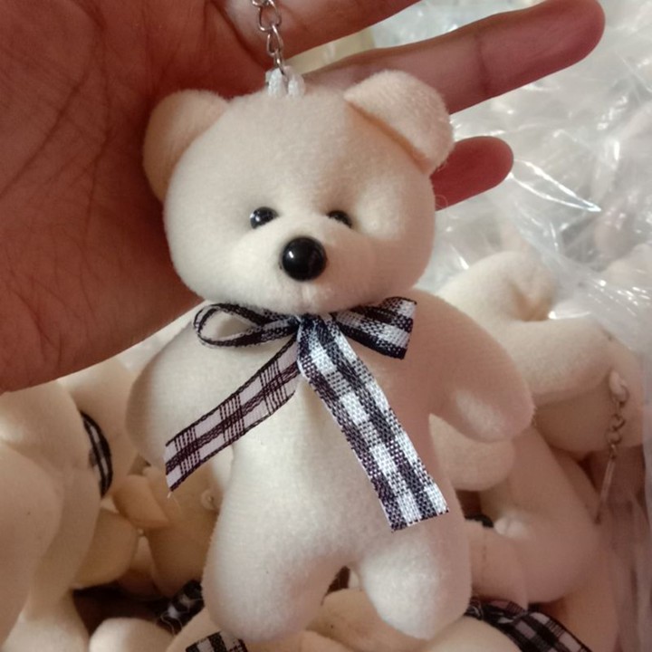 Gantungan Kunci Boneka Buket Boneka Boneka Kecil Bucket