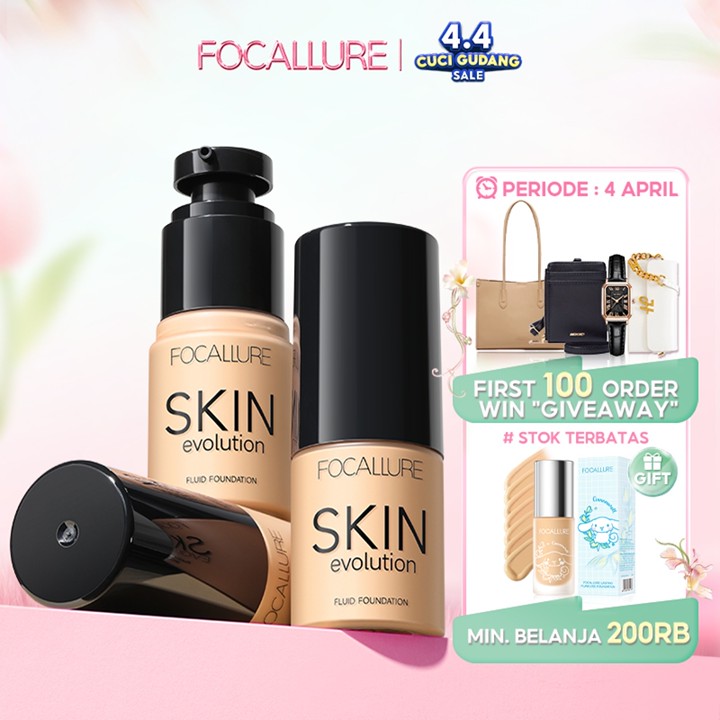 FOCALLURE Full Coverage Oil-control Fluid Foundation