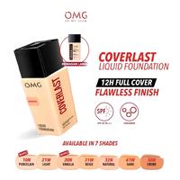 OMG Coverlast Liquid Foundation Alas bedak Oh My Glam Covera