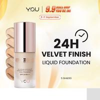 ￼YOU 24H NoutriWear+ Velvet Liquid Foundation SPF Alas Bedak