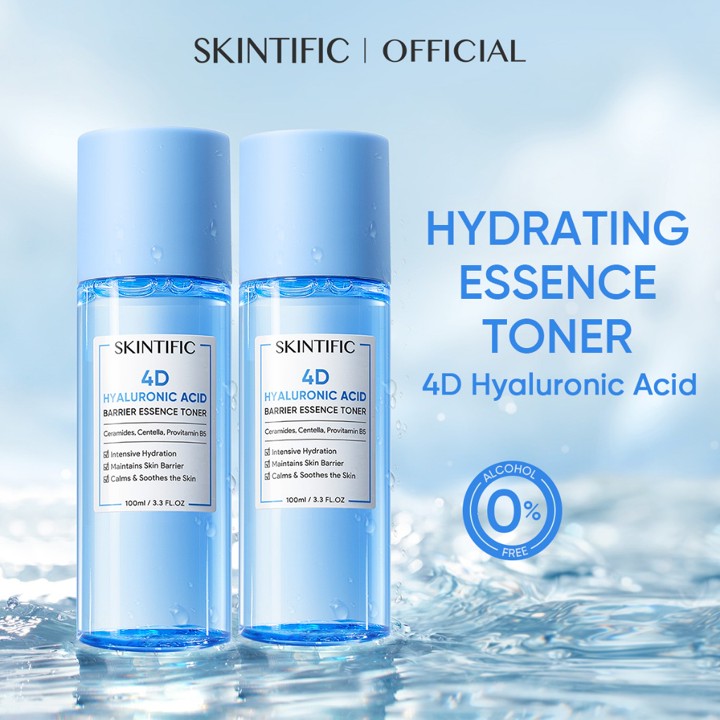 SKINTIFIC - 4D Hyaluronic Acid Barrier Essence Toner HYD Boo