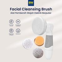 Pembersih Wajah Sikat Kulit Muka Elektrik Facial Cleansing F