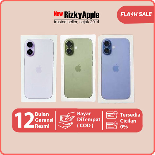 Apple iPhone 17 256GB 512GB Lavender Sage Mist Blue White Black Garansi Resmi Ap
