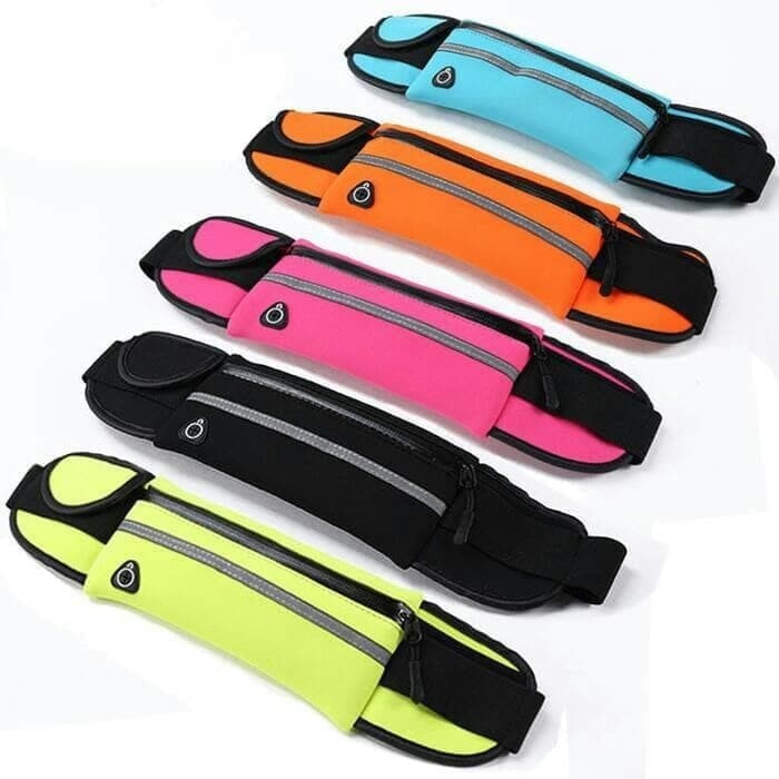 SA Tas Lari Pinggang Olahraga Waterproof 1 Kantong / Running
