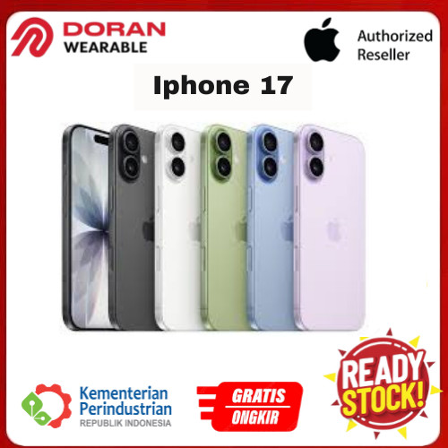 Apple iPhone 17 256GB 512GB A19 Chip with Ceramic Shield Garansi Resmi
