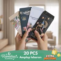 [20 PCS] AMPLOP LEBARAN IDUL FITRI 2026 ISI 20 UNIK, amplop murah, Angpao lebaran idul fitri murah