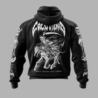 Sweater Hoodie COLD MIND Zipper Pria Wanita Unisex Bahan Fle