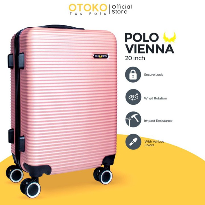 KOPER 20 INCH POLO UKURAN KABIN KOPER HARDCASE KOPER MURAH 100RB AN TAHAN BANTING TIDAK MUDAH PECAH