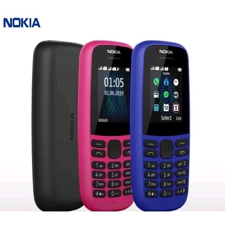nokia 105 19 hp jadul garansi bisa Indonesia Dual Sim