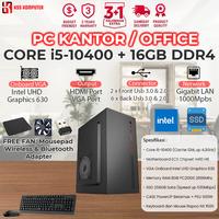 Komputer/PC Rakitan I5 10400, SSD 256GB, RAM 32GB DDR4 Siap 