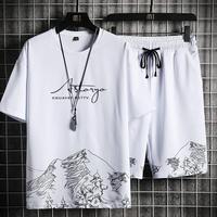 Kaos Stelan Pria Setelan Cowok Baju + Celana Pendek Astaryo 