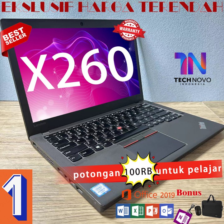 Laptop Lenovo Thinkpad X Series X230 X240 X250 X260 X270 X280 Core i3/i5/i7 RAM 4/8GB SSD Peningkatan baru laptop Gaming Tipis dan Ringan Termurah dan berkualitas bekas/Mulus Second Bergaransi Berkualitas IPS US Keybroad backlight