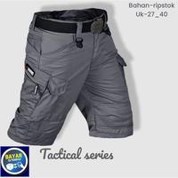 PREMIUM Celana Pendek Tactical Cargo Pria Dewasa Hiking Gunu