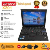 Lenovo thinkpad X201.. core i5. ram 4gb. hdd 320gb. wifi. la
