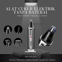 Alat cukur kumis bulu hidung jenggot alis mesin cukur elektr