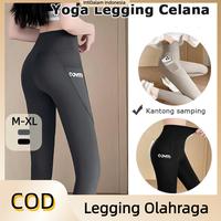 Legging Polos Tebal  Leging  Wanita Pinggang High Waist Legg