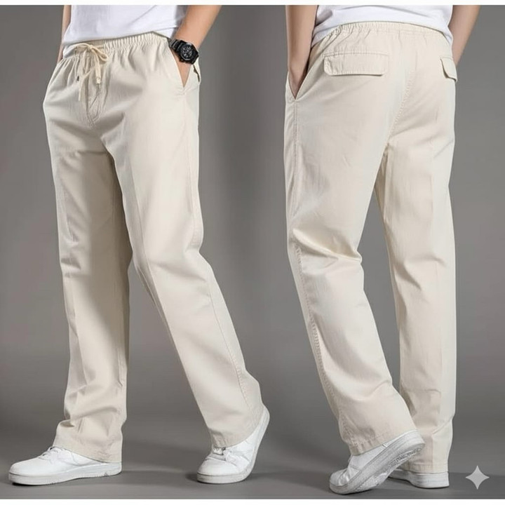 DONKEY CLOTH- UNISEX Celana Chino Panjang Reguler Standar Premium | Celana Gombrong Bahan Melar