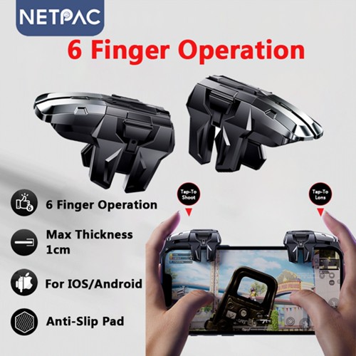 NETPAC G01 Trigger Game HP 6 Jari Pro - Auto Recoil Control, Metalik Axis, Grip 