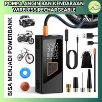 Pompa Angin Ban Motor Mobil Sepeda Bola Air Pump 2 MODE Wire