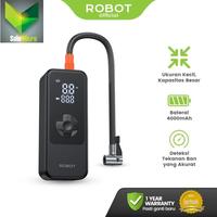 ROBOT RIP01 pompa ban mobil portable inflator pump nirkabel mini elektrik lcd