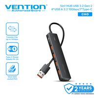 Vention 5in1 USB HUB 3.2 Gen 2 4 Port High Speed Power OTG