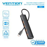Vention USB Type C HUB 5in1 USB 3.2 Gen 2 Support OTG High S