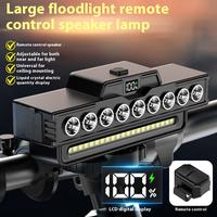 Lampu sepeda terang jauh lampu depan USB Pengisian daya deng