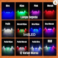Lampu Sepeda LED Rechargeable Anti Air Aksesoris Lampu Belak