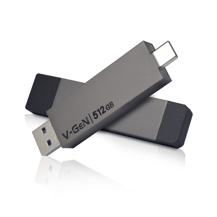 SSD VGeN Portabel Platinum 128gb, 256gb, 512gb, 1tb, 2tb USB 3.2 TYPE C V-GeN SS