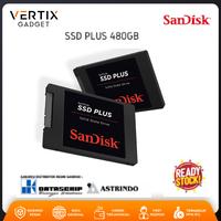 SSD Sandisk Plus 480 GB Original - Garansi Resmi 5 Tahun
