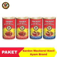 Ayam Brand - Paket Ikan Sarden Mackerel Kaleng Bulat 155gr