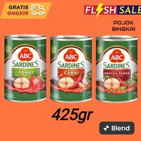 Sarden ABC Besar 425gr Promo 300gr dan 155gr Ikan Kaleng Dal