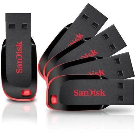 Hot Sell FLASHDISK SANDISK 2GB 4GB 8GB 16GB 32GB 64GB 128GB USB 2.0 Flash Drive 