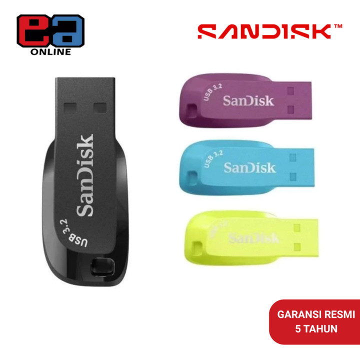 SanDisk CZ410 Ultra Shift 32GB / 64GB / 128GB / 256GB USB 3.2 - Flash Drive