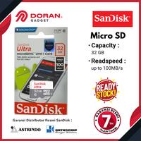 Memory Card Micro SD Sandisk Ultra 32GB 32 GB Garansi Resmi