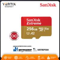 Memory Card Sandisk MicroSD Extreme 256GB 160Mbs - Garansi Lifetime