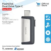 Sandisk Flashdisk OTG 32Gb USB Type C USB 3.1 Ultra Dual Drive 32Gb