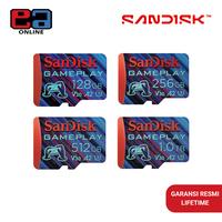 SanDisk Micro SDXC 128GB / 256GB / 512GB / 1TB GamePlay A2 1