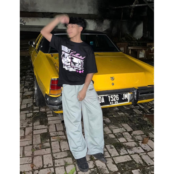 POSER CLUB SWEATPANTS | OVAL LOGO | BAGGY FIT