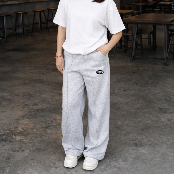 Synthesis Sweatpants Baggy Pleated Skena kalcer