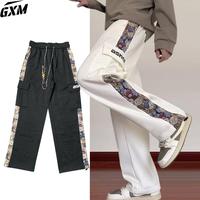jogger pants pria sweatpants pria celana panjang pria kaki lebar Celana kasual p