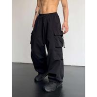 SIGMA - KAPMANTS PANTS Celana Cargo Pria Stretchwear Sweatpants 2024 Spring Wide