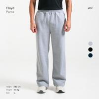 Wilmerstudios Celana SweatPants Loose Baggy Fleece Floyd All Variant