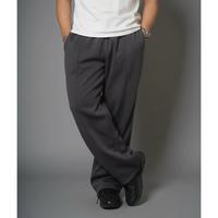 Celana Sweatpants Loose Baggy Fleece Signature Abu Tua Pria Katun Panjang Celana