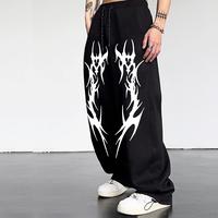 Celana Panjang Baggy Sweatpants CURAVTURE Pria & Wania keren Berbahan Kain Fleec