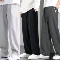Celana Panjang Training Sweatpants Baggy Pria Dewasa Casual Korean Style Bahan K