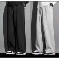 CELANA JOGGER SWEATPANTS BAGGY LOOSE PANTS KAKI LURUS